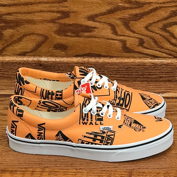 Vans Era Logo Mix Tangerine Black - Picture 2 of 8